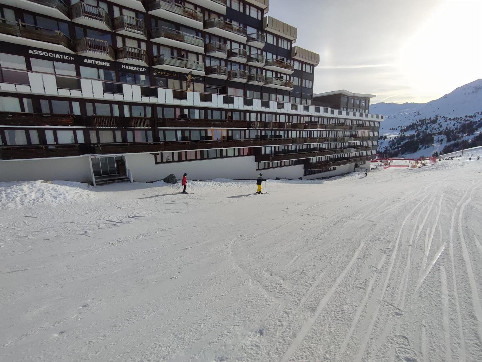 Studio Cosy 2100M Pied Des Pistes-Direct To Ski Slopes-Ski In Ski Out-La Plagne Aime 2000 Eksteriør bilde