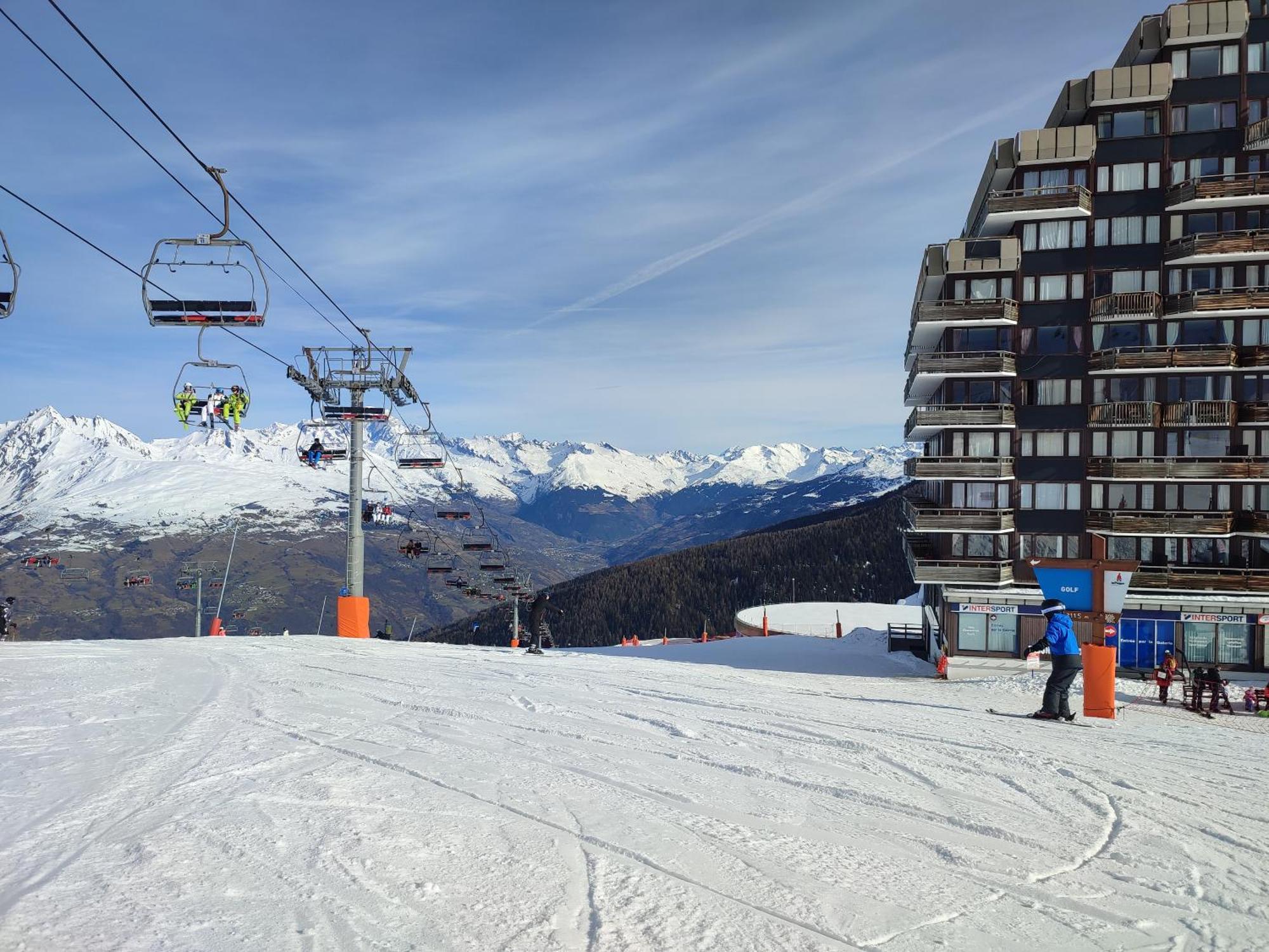 Studio Cosy 2100M Pied Des Pistes-Direct To Ski Slopes-Ski In Ski Out-La Plagne Aime 2000 Eksteriør bilde